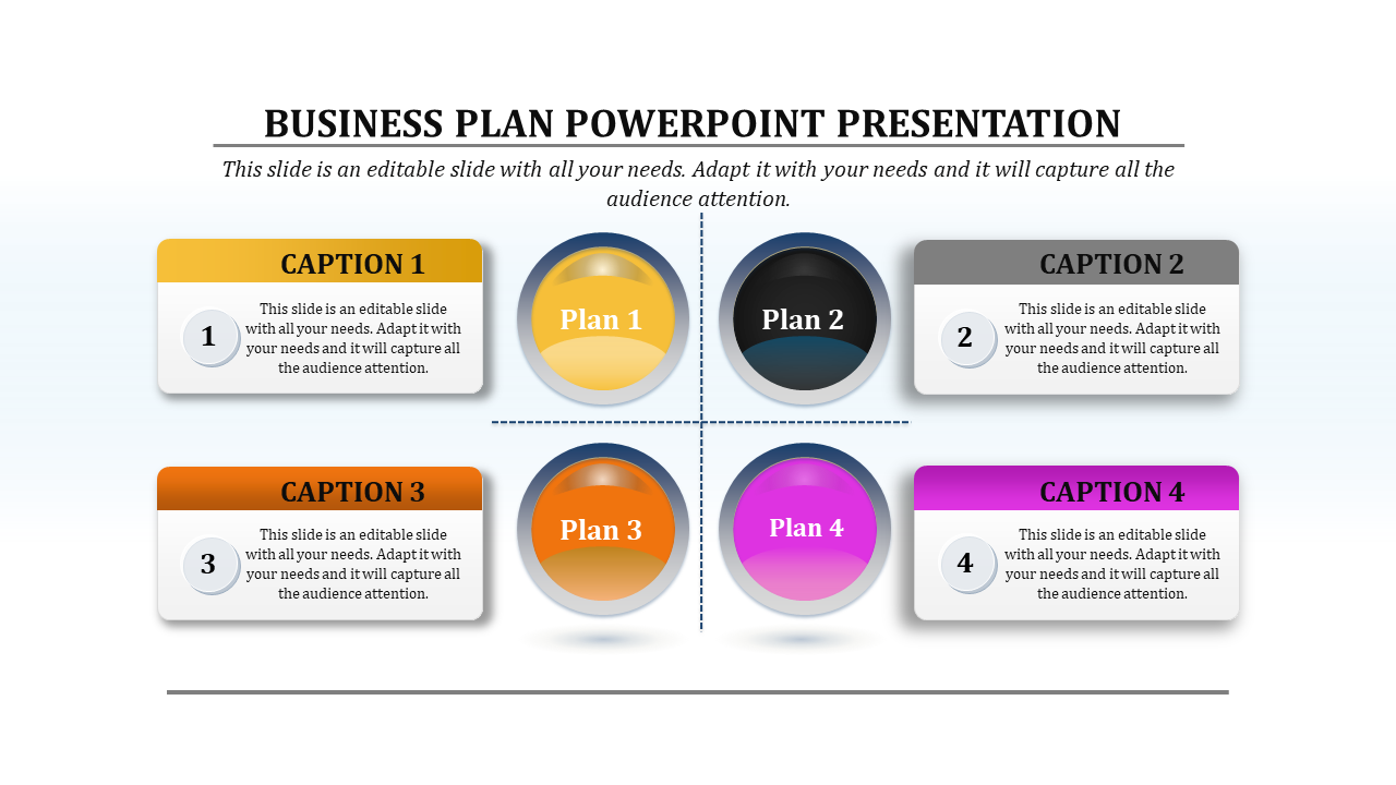 Free - The Best Presentation On A Business Plan Template